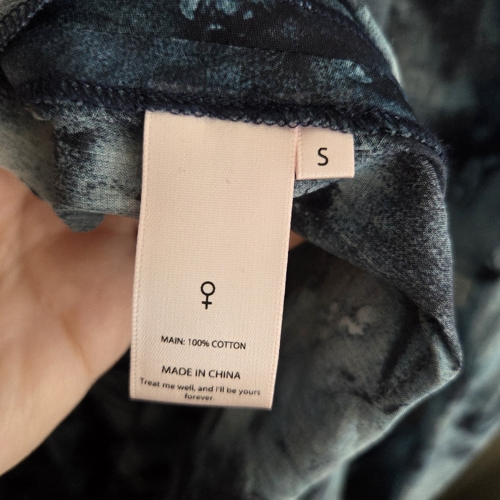 Selkie The Indigo Girl Morning Walk Robe size S - Picture 5 of 8